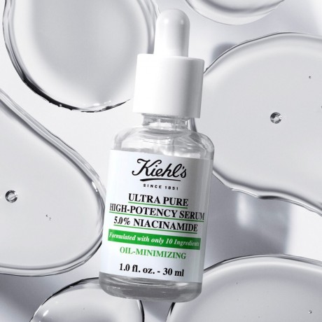 Kiehl’s Ultra Pure High-Potency Serum 5% Niacinamide  Сверхчистая высокоэффективная сыворотка с 5% ниацинамидом