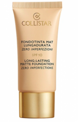Collistar Long-Lasting Matte Foundation, Коллистар Стойкая матирующая тональная основа SPF 10, №5, 30 мл