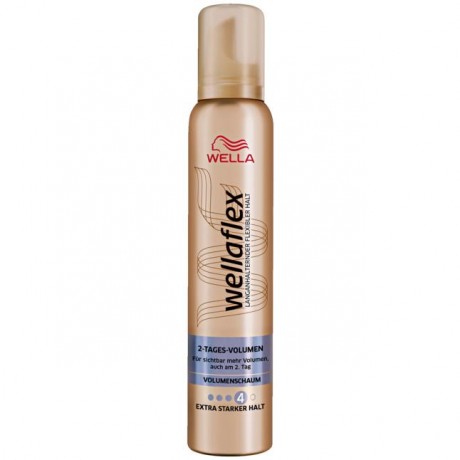 wellaflex Wellaflex Schaumfestiger 2-Tages Volumen Мусс для укладки волос 2-Tages-Для объёма Экстра сильный, 200 мл