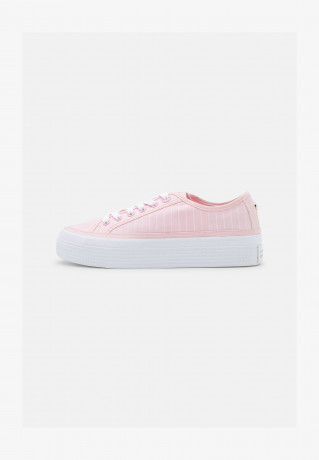 Tommy Hilfiger ESSENTIAL STRIPE  Trainers pastel pink ESSENTIAL STRIPE Кроссовки пастельно-розовый