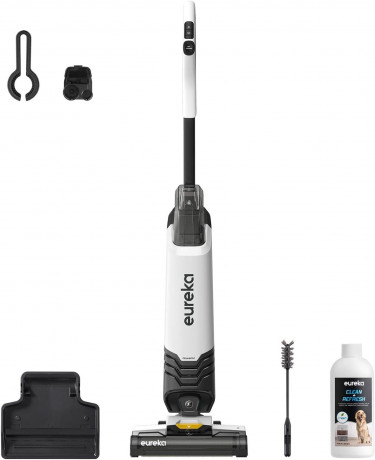 Eureka! Eureka! Akku-Hand-und Stielstaubsauger Ideal fur Hartboden, Teppiche, Tierhaare, 550,00 W, beutellos, mit Doppeltank und Selbstreinigung Ideal fur Haustiere und Familie  Эврика! Беспроводной ручной пылесос, идеально подходит для твердых полов, ков