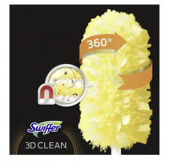 Swiffer 3D Staubmagnet 360 Tucher Nachfullpack, 5 St, Свиффер Сменные насадки 360 градусов против пыли для магнитной щетки, 5 штук