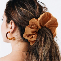 SOHO Riva XL Scrunchie Schwarz резинка для волос Riva XL