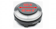 Rommelsbacher Rommelsbacher Reisekochplatte RK 501 edelstahl/schwarz  edelstahl/schwarz Дорожная плита Rommelsbacher RK 501 нержавеющая сталь/черный