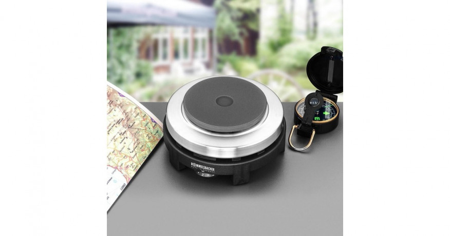Rommelsbacher Rommelsbacher Reisekochplatte RK 501 edelstahl/schwarz  edelstahl/schwarz Дорожная плита Rommelsbacher RK 501 нержавеющая сталь/черный