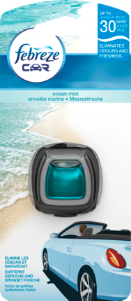 Febreze Car Meeresfrische Ocean Mist Освежитель воздуха в автомобиль морская свежесть, 2 мл