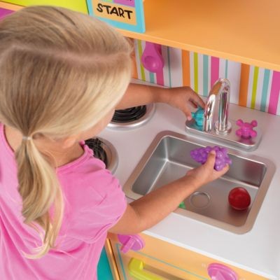 KidKraft Spielkuche Deluxe Big and Bright aus Holz Игровая кухня Deluxe Big and Bright из дерева