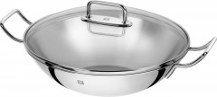ZWILLING Wok 32 cm ZWILLING PLUS silber Вок 32 см ZWILLING PLUS