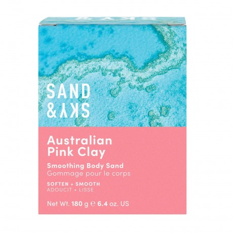 Sand  Sky Australian Pink Clay Smoothing Body Sand  Australian Pink Clay Разглаживающий песок для тела