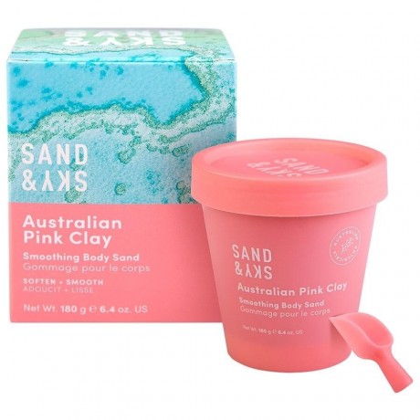 Sand  Sky Australian Pink Clay Smoothing Body Sand  Australian Pink Clay Разглаживающий песок для тела
