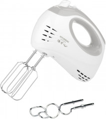 Hyundai Hyundai Handmixer HM706, 220 W, 90dB, 2x Knet-und 2x Schneebesen, 5 Geschwindigkeiten inkl. Turbomodus  Ручной миксер Hyundai HM706, 220 Вт, 90 дБ, 2 замеса и 2 венчика, 5 скоростей, включая турборежим