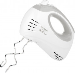 Hyundai Hyundai Handmixer HM706, 220 W, 90dB, 2x Knet-und 2x Schneebesen, 5 Geschwindigkeiten inkl. Turbomodus  Ручной миксер Hyundai HM706, 220 Вт, 90 дБ, 2 замеса и 2 венчика, 5 скоростей, включая турборежим