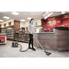Karcher Professional Karcher Professional Akku-Bodenstaubsauger Karcher Akku-Trockensauger T 9/1 Bp ohne Akku und  Karcher Professional беспроводной пылесос с контейнером Беспроводной пылесос Karcher для сухой уборки T 9/1 Bp без аккумулятора и