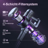 oyajia oyajia Akku-Stielstaubsauger kabellos 6in1 Freistehender Akkusauger 25,9V, 235,00 W, beutellos, 50Min. Laufzeit fur Hartboden, Teppich, Tierhaare Blau Беспроводной пылесос oyajia с ручкой, беспроводной отдельностоящий беспроводной пылесос 6-в-1, 25