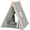 HOMCOM Kinder Tipi Zelt mit Kissen Детская палатка-вигвам с подушками