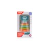 MONI Stapelringe HE0295 Elefant 7-teilige Stapelpyramide mit Musiktonen beim Stapeln Stapelspielzeug Кольца для штабелирования HE0295 Слон 7-элементная пирамида для штабелирования с музыкальными мелодиями.