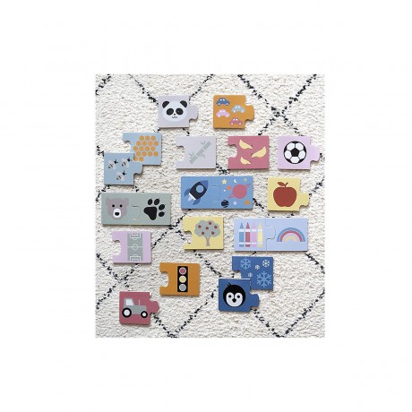 KINDSGUT Puzzle Duo Paul Lernspiele Пазлы Duo Paul развивающие игры