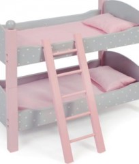 CHIC 2000 Puppen-Etagenbett Puntos grey Кровать кукольная двухъярусная Puntos серая