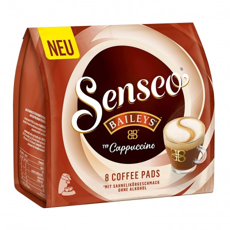 Senseo Cappuccino Baileys Сенсео Кофе в чалдах Бейлиз, 8 штук, 92 г
