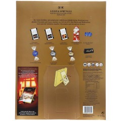 Lindt Edelbitter Adventskalender 2024 Адвент календарь с темным шоколадом, 26 сладких сюрприза, 250 грамм
