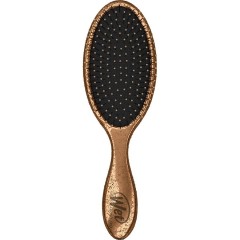 Wet Brush (Вет Браш) Массажная расчёска для волос Water Droplets Gold, 1 шт.