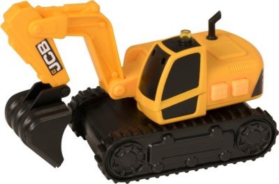 JCB Kleiner Bagger mit Licht  Sound Маленький экскаватор с легким звуком