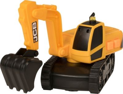 JCB Kleiner Bagger mit Licht  Sound Маленький экскаватор с легким звуком