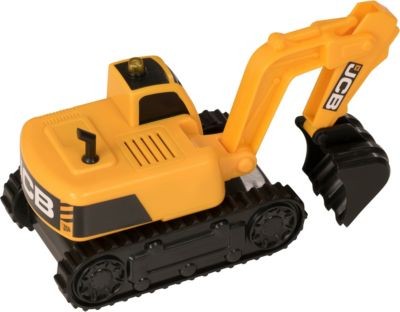 JCB Kleiner Bagger mit Licht  Sound Маленький экскаватор с легким звуком