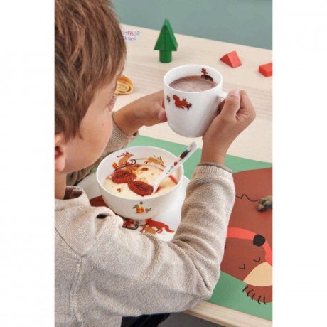 ASA SELECTION ASA Kids Christmas for Bruno Kindergeschirrset 5-tlg. Набор детской посуды ASA Kids Christmas for Bruno 5 предм.