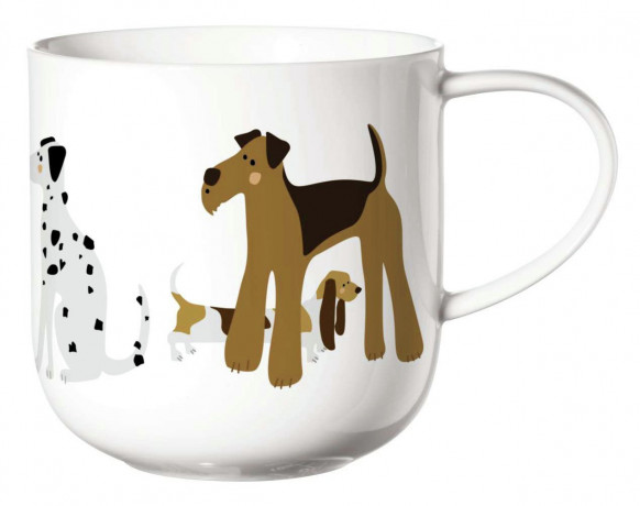 ASA Selection ASA SELECTION Henkelbecher Dogs Weiss Кружка с ручкой ASA SELECTION Собаки