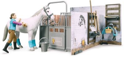 Bruder bworld Set Pferdestall конюшня bworld набор