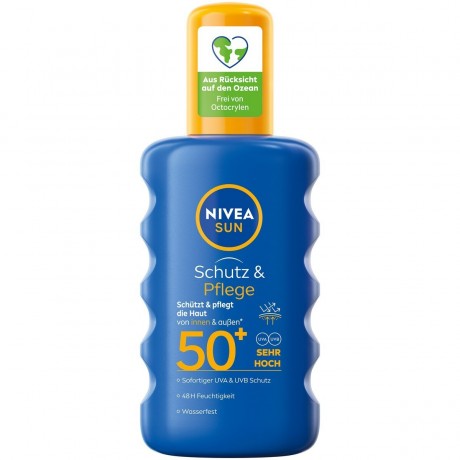 Nivea Sun Schutz & Pflege Sonnenspray Солнцезащитный спрей для защиты и ухода