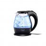 Adler Adler Wasserkocher AD 1224 Glas-Wasserkocher 1,5 L schwarz/transparent Чайник Adler AD 1224 стеклянный чайник 1,5 л черный/прозрачный