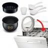 Tefal Tefal Multikocher 45in1 RK8121, 750 W, 45 automatische Kochprogramme, verzogerter Start, 5L Kapazitat  Мультиварка Tefal 45в1 RK8121, 750 Вт, 45 автоматических программ приготовления, отложенный старт, объем 5л