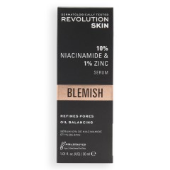 Revolution Skincare 10% Niacinamide + 1% Zinc Blemish &amp; Pore Refining Serum  10% ниацинамид + 1% цинк сыворотка против пятен и сужения пор