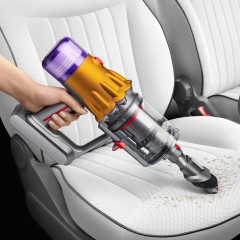 DYSON DYSON Akku-Hand-und Stielstaubsauger V12™ Detect Slim Absolute, 545 W, Beutellos, Berichtet die Daten in Echtzeit uber das LCD-Display  Беспроводной ручной пылесос DYSON V12™ Detect Slim Absolute, 545 Вт, без мешка, сообщает данные в режиме реальног