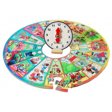 beleduc XXL Lernpuzzle Mein Tag Обучающая головоломка XXL Мой день