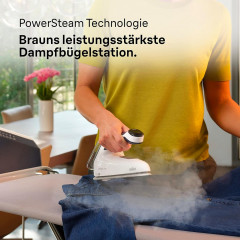 Braun Braun Dampfbugelstation CareStyle 7,Bugelstation,Dampf,Bugelstationen mit Dampfstation, 2000,00 ml Wassertank, 2L Tank abnehmbar,Dampfbugelstation,Bugeleisen,Dampfbugeleisen  Паровая гладильная станция Braun CareStyle 7, гладильная станция, пар, гла