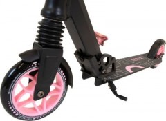 Motion Scooter Smartway, 145 mm Rollen, schwarz\/rosa Самокат Smartway, колеса 145 мм, черный/розовый