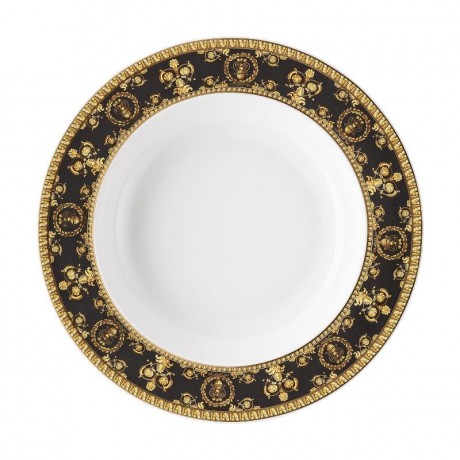 Rosenthal meets Versace Rosenthal Versace I love Baroque - Nero Suppenteller 22 cm Rosenthal Versace I love Baroque - Суповая тарелка Nero 22 см
