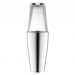 Robbe &amp; Berking Robbe &amp; Berking Dante Bar-Kollektion - 90 g versilbert Cocktailshaker mit Glas Robbe &amp;amp; Berking Dante Bar Collection - 90 г посеребренный шейкер для коктейлей со стеклом