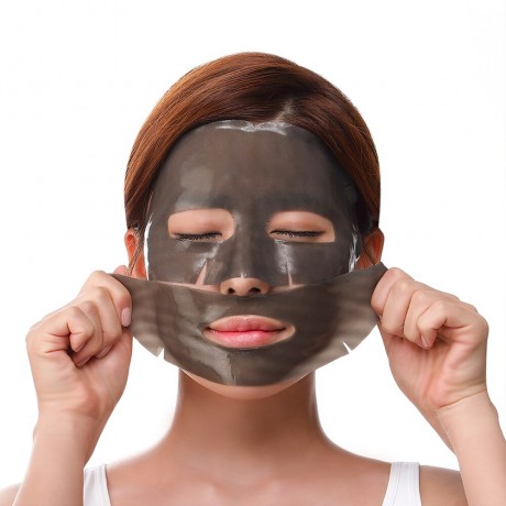 Petitfee Black Pearl & Gold Hydrogel Mask  Гидрогелевая маска с черным жемчугом и золотом