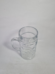Немецкая пивная кружка Rastal, стекло, 1 л, 20 х 16 см, Германия, 1970-80гг.