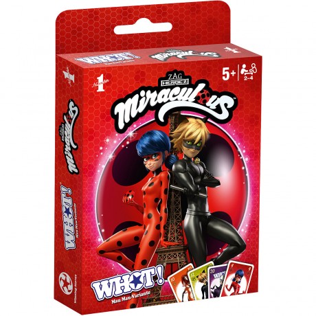 Winning Moves WHOT Miraculous-Lady Bug  Cat Noir КТО Чудесная Леди Баг Кот Нуар