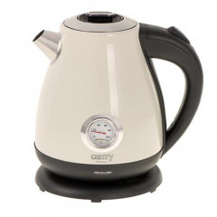 Camry Camry Wasserkocher CR 1344 creme Elektrischer Wasserkocher mit Thermometer 1,7L, Edelstahl, Wasserstandsanzeige  Чайник Camry CR 1344 кремовый электрочайник с термометром 1,7л, нержавеющая сталь, индикатор уровня воды