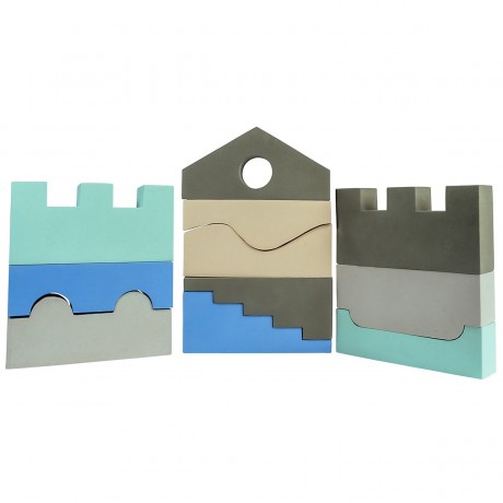 MOES Puzzle Blocks Set – Sky Набор блоков головоломки