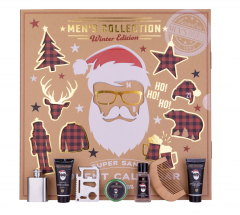 Accentra Men's Collection Winter Edition Adventskalender 2024 Адвент-календарь для мужчин, 24 бьюти сюрприза и аксессуаров для мужчин
