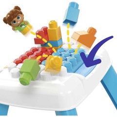 Mattel MEGA BLOKS Bauset Bau- und Purzeltisch mit 2 Purzelfunktionen Конструктор MEGA BLOKS стол-конструктор с 2 функциями переворачивания