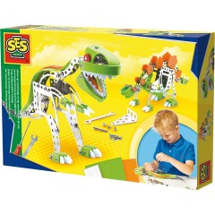 SES Creative Metalldinosaurier Konstruktionsset Металлический конструктор динозавров
