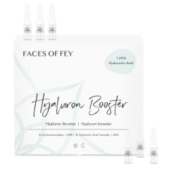 FACES OF FEY 1,25 % Hyaluron Booster Ampullen 30 x 1,3 ml  1,25% Hyaluronic Booster ампулы 30 х 1,3 мл